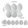 Easter decoration Ornaments Silicone Mold Easter Ornaments Plaster Making Mold Easter Ornament Making Mold Casting Epoxy mold