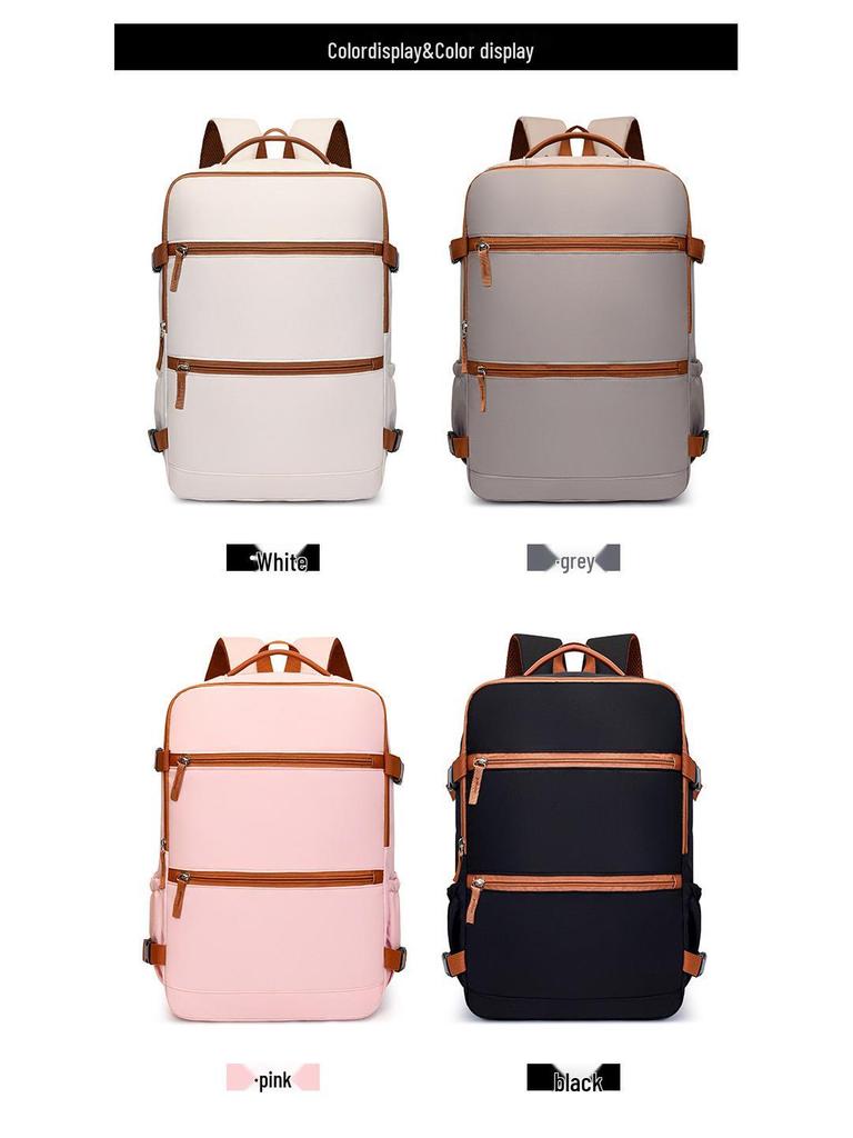 Versatile Large-Capacity Travel Backpack for Business and Leisure