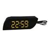 LED Digital Alarm Clock Mirror Time Temperature Dual Display Adjustable Brightness Plastic Clock Home Decoration Tools