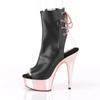15cm Stilettoabsatz Schnürstiefel mit verzinkter Plateausohle Nachtclub Bühne Pole Dance Stiefeletten