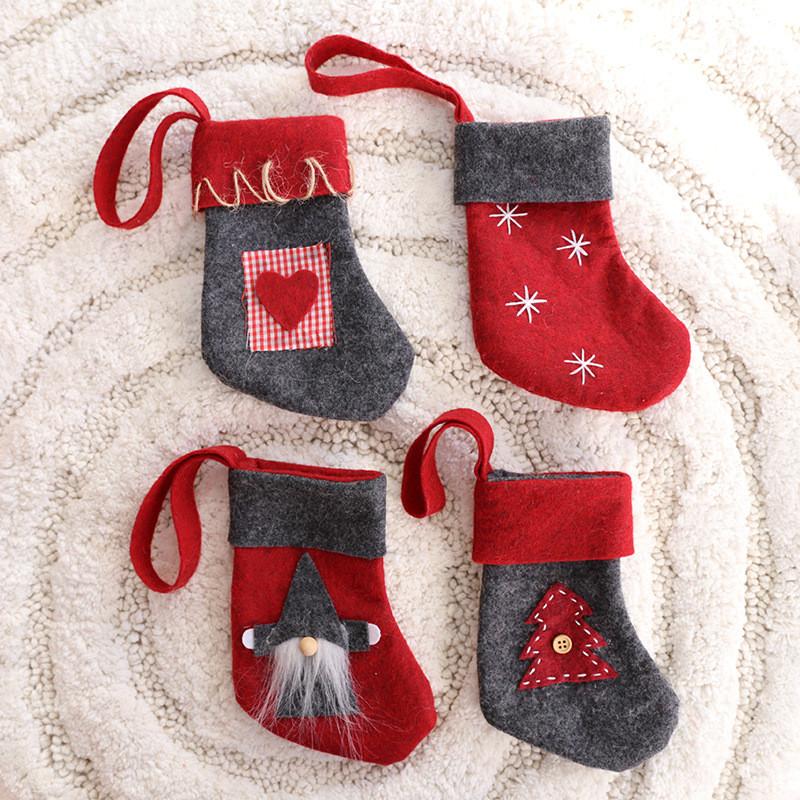 Scene Christmas Modern Decor Snowman Holiday Figurines Festive Supplies Display