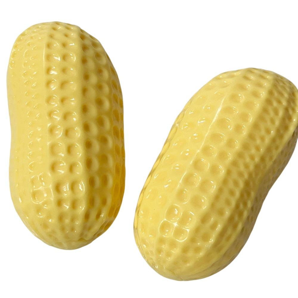 Balle Anti-Stress Cacahuète, Balle à Presser Croquante, Texture Lisse et Beurreuse, Soulagement Sensoriel du Stress Pour Enfants et Adultes