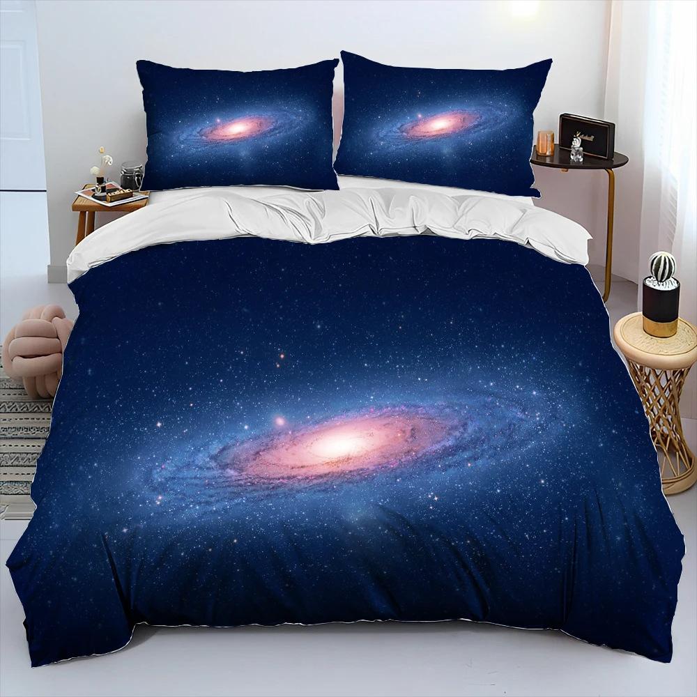 Digital Printing Three-Piece Universe Printing Bedding Home Textile Bedding