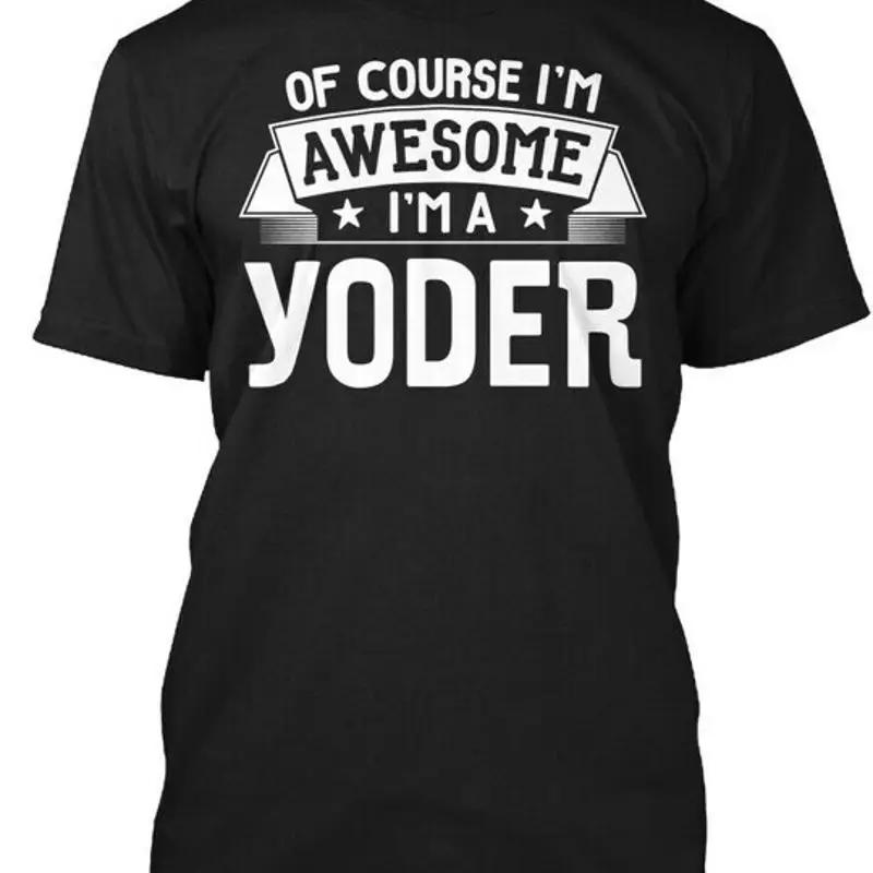 Yoder First Or Last Name Family Reunion Gift Of T-Shirt Made in USA S-5XL S разноцветный