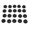 Net hooks, 40 pack car suitcase storage net hooks, versatile round trailer net hooks with screws for trailer tarpaulins, net pockets