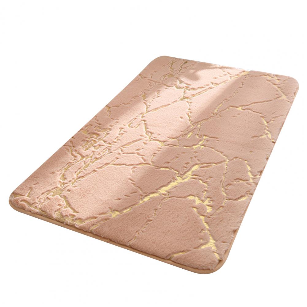 Bath Mats Rugs & Toilet Covers Non Slip Soft Thick Absorbent Marble Design Bathroom Mat