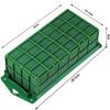 2pcs Rectangular Floral Foam Cage Flower Stand Plastic Net Table Wall Hanging Decoration Special Shaped Flower Arrangement Mud