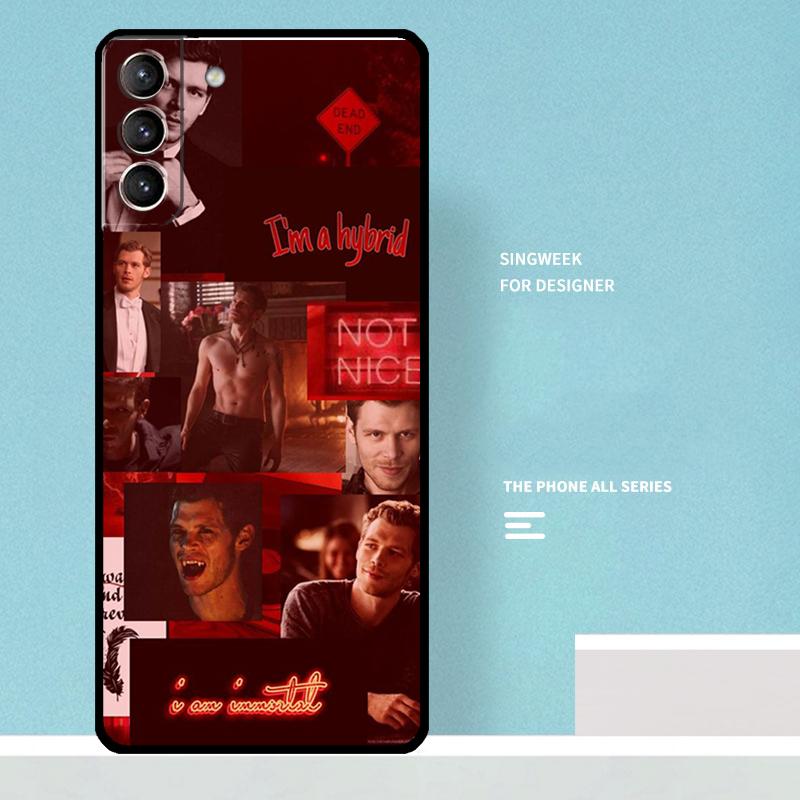 Klaus Mikaelson The Vampire Diaries Case For Samsung Galaxy S24 Ultra S20 S21 S22 S23 S25 Ultra S9 S10 Plus S25 FE Phone Cover