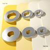304 Stainless Steel Round Flat Washer, Thickened, Sizes M1.6-M36