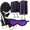 Bed Tied Up Straps Sex Bondage Kit Adult Games Set Handcuff Footcuff Whip Rope Blindfold For Couples Erotic Toys Sex Products