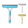 3 In 1 Window Squeegee Cleaner with Spray Bottle Ergonomic Design Double-sided Wipe Window Scrubber Cleaning Tool