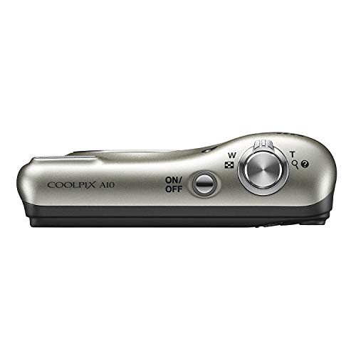 Nikon Digital Camera COOLPIX A10 Silver Optical 5x Zoom 16.14 Megapixels [Battery Type] A10SL