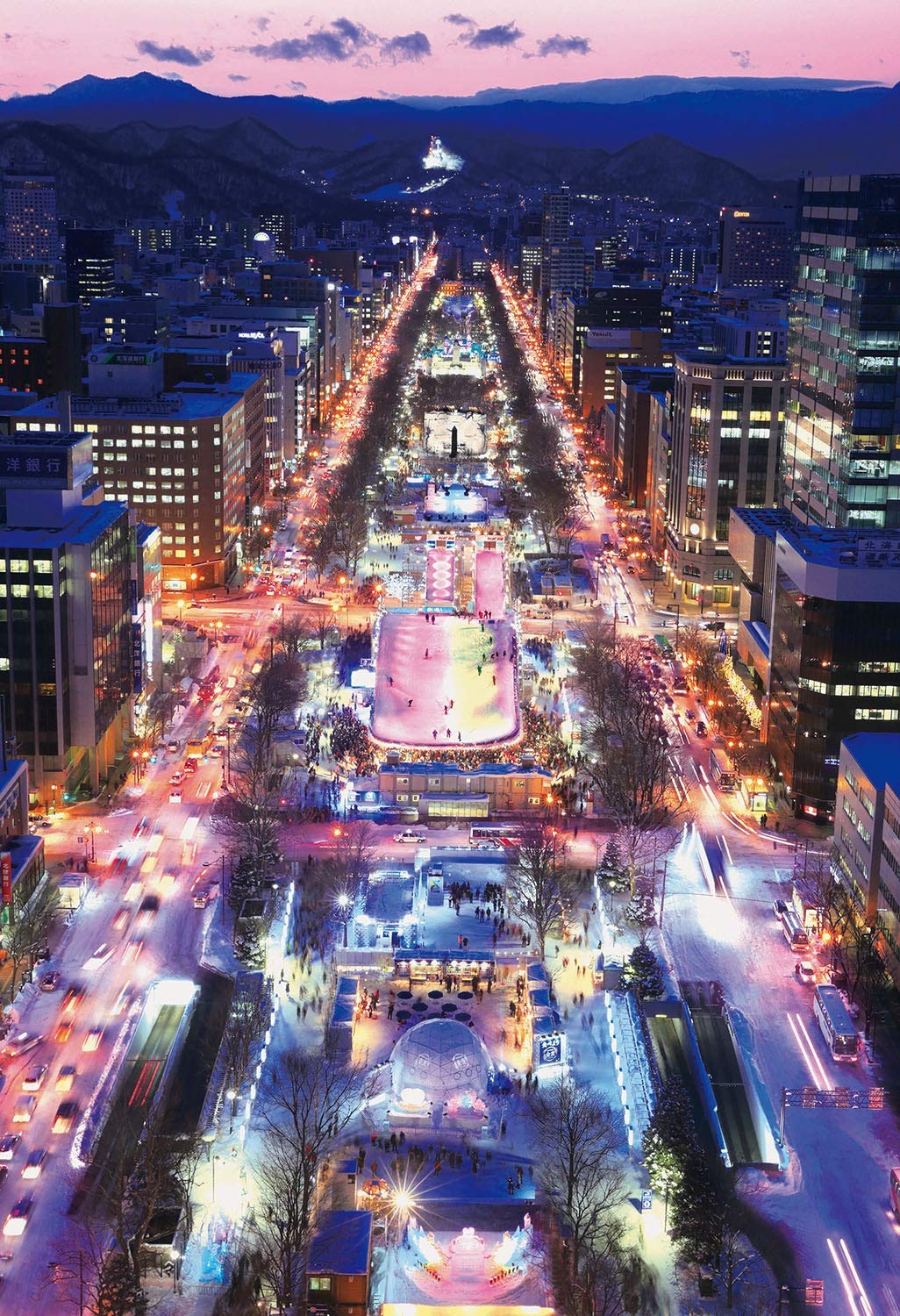 

Пазл Epoch Японский Искрящийся Саппоро Парк Одори Хоккайдо Включает и Билет для Подсчета Очков Пазл из 300 деталей Пейзаж, - (26x38см) 25-171, Клей, Шпатель,