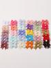 40/60Pcs 2'' Grosgrain Ribbon Mini Bows Hair Clips Set for Baby Girls Sweet Princess Hairpins Barrettes Kids Hair Accessories