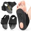 Fashion 1 Pair Arch Support Half Arch Correct Insole Orthotic X/O Type Leg Shoe Insoles for Flat Foot Pain Relief Plantar Fasciitis Heel