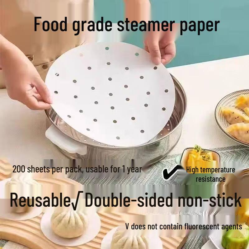 

ZISIZ Food-Grade Steamer Liner Paper