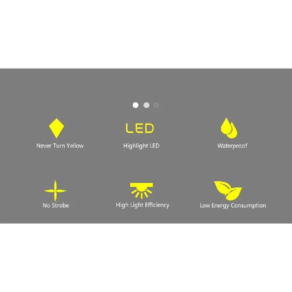 12V/24V RV LED Awning Porch Light Waterproof Motorhome Caravan Interior Wall Lamps Light Bar RV Van Camper Trailer Exterior Lamp