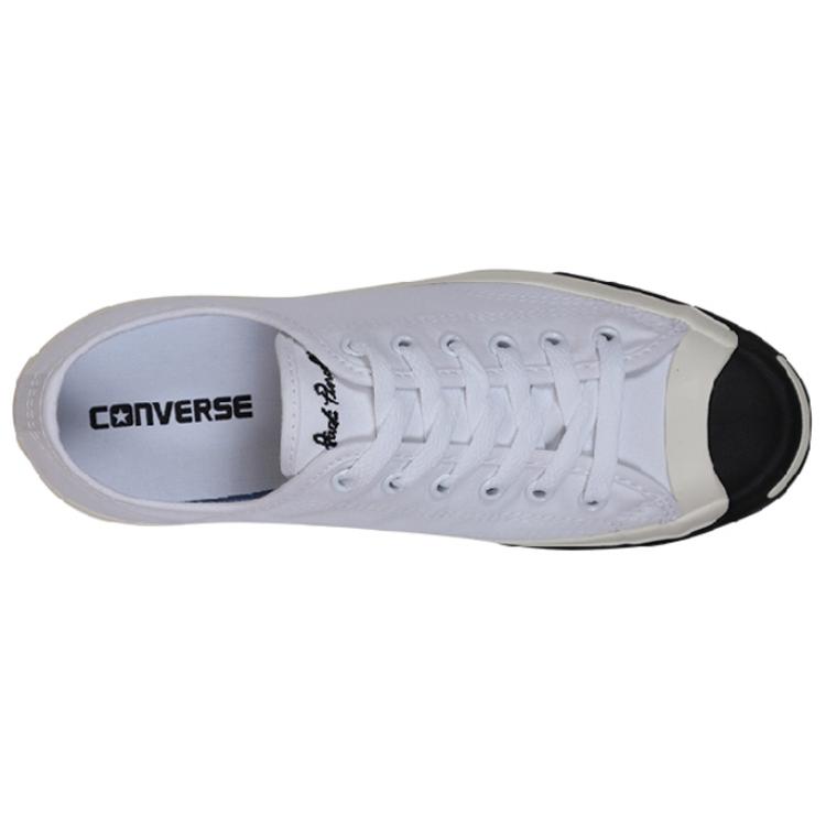 Converse Jack Purcell Round Toe Comfortable Warm Non-Slip Wear-Resistant Low-Top Skate Shoes Unisex sneaker White 157414C