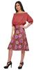 Moomaya Printed Skirt For Women Poly Spandex Casual Wear Summer Girls Skirt