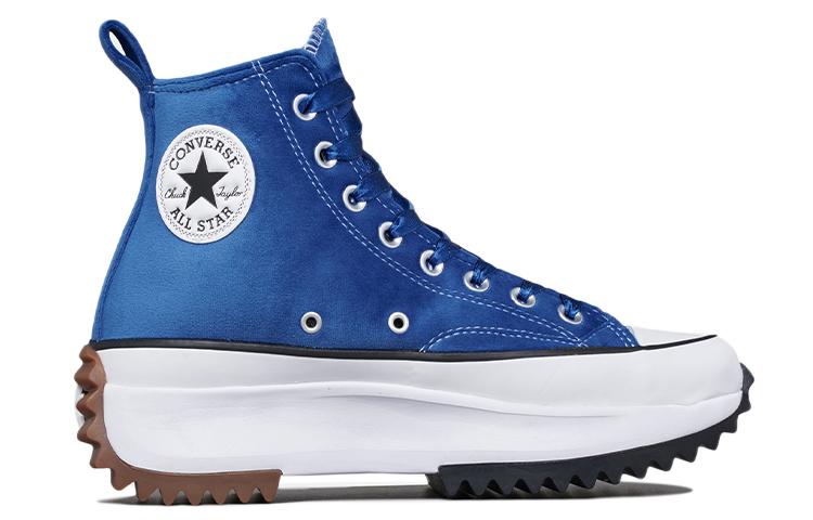 Converse Tênis de Lona Run Star Hike Cano Alto Azul 172504C