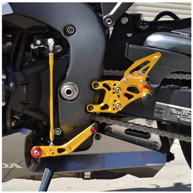HONDA CBR1000RR 08-11 Förbättrad Höjd Fotpinne Montering