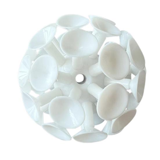 9CM 3D Suction Cup Ball Anxiety Stress Relief TPR Sticky Ball Toss