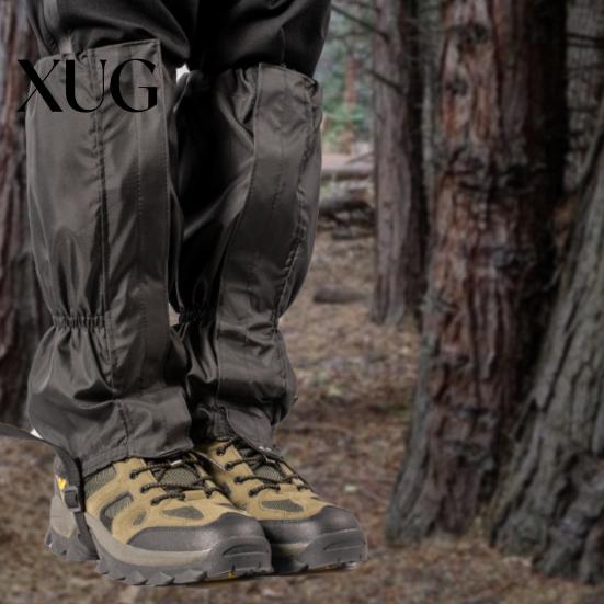 Snowproof Leg Covers 1 Pair Outdoor Gaiter Adjustable Waterproof Men Women Hiking Climbing Snow Gaiters Skiing Hunting Snake Guard Boot Shoe Protector