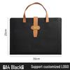 Portable Large Capacity Business Document Handbag