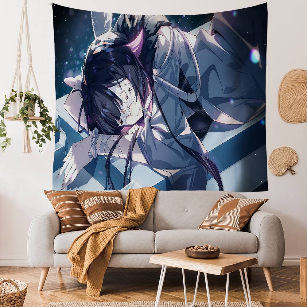 Genshin Impact Columbina Anime Cartoon Tapestry Bohemian Wall Tapestries Mandala Wall Hanging Sheets