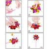 New 6Pcs Kids Windmill Pinwheel Toy Colorful Plastic Wind Spinner Lightweight Garden Lawn Party Festival Decoration Accessory