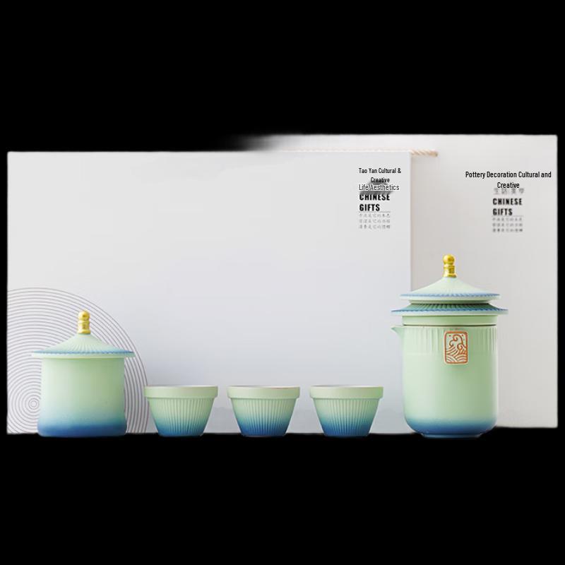 Forbidden City Cultural Ceramic Kung Fu Tea Set