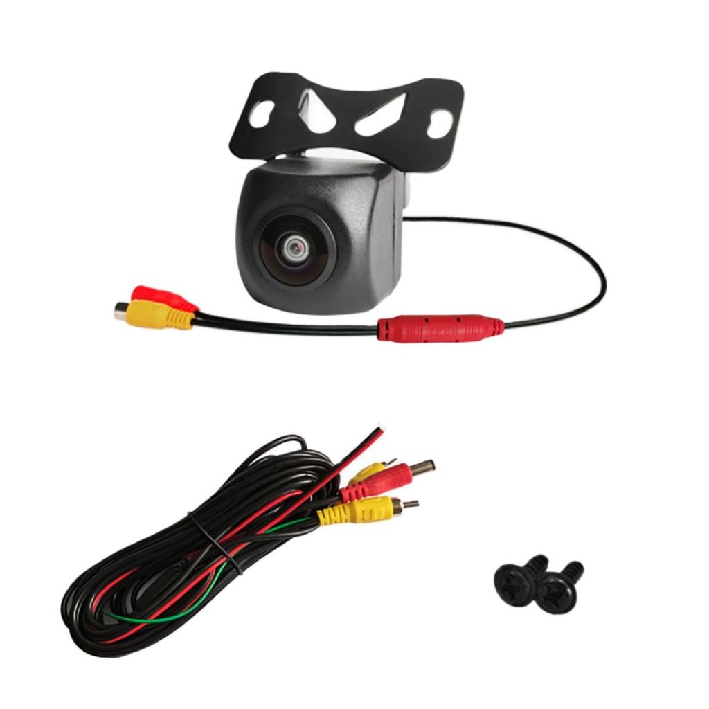 Car Accessories - Car Starlight Night Vision Fisheye Lens CCD Rear View Camera HD Image 170° Reversing Camera with Parking Line IP68 Waterproof