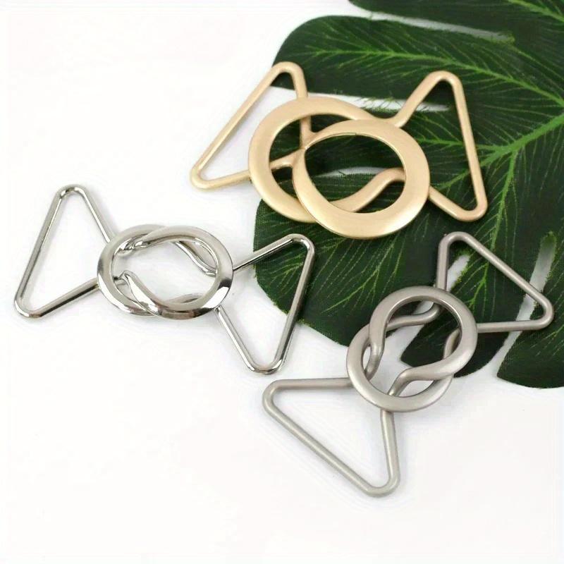5Pcs 20-40mm Metal Buckles Women Coat Waist Buckle for Dress Bags Clothes Belt Clasp DIY Garment Decorative Accessories