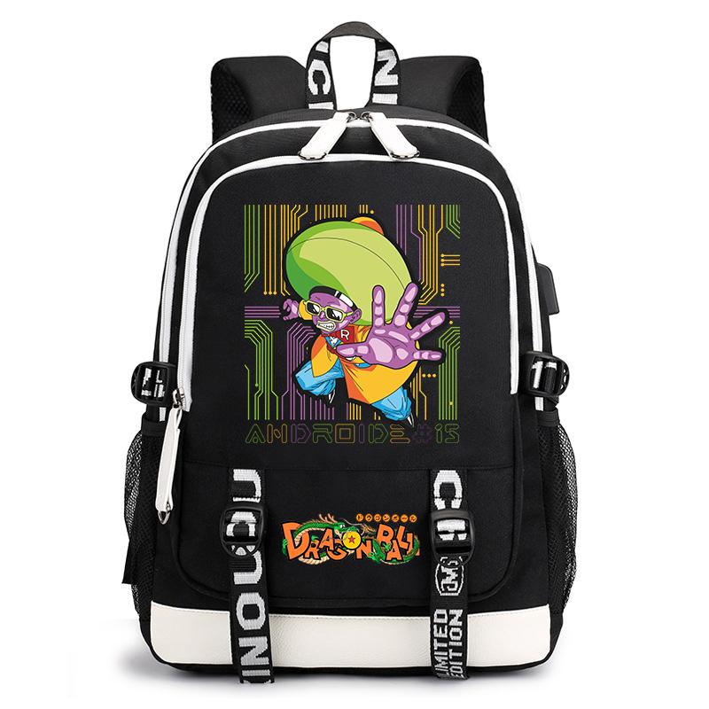 Anime Dragon Ball Backpack for School Casual Daypack for Kids Teenagers Students Boys Girls Everyday Use