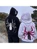 Zip Up And Pullovers Spider 3D Print Hoodie Women Men Streetwear Harajuku Graphic Oversized Jacket Punk Gothic Y2K Kids Hoodies
