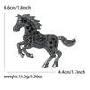 Horse Brooch Animal Lapel Pin Hip Hop Rock Style Fashion Jewelry New Vintage Clothing Decoration Accessories Gift for Women Men