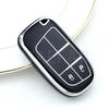 For Jeep Renegade Compass Grand Cherokee For Chrysler 300C Wrangler Dodge 5 Buttons Tpu Car Key Cover Case Fob Car Accessaries