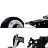 Silent Swivel Casters with Inch Threaded Rod & Double Bearings