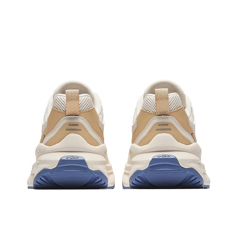 Anta Comfortable Versatile Non-Slip Wear-Resistant Low-Top Casual Running Shoes Men sneaker Light-Brown 912435507-3