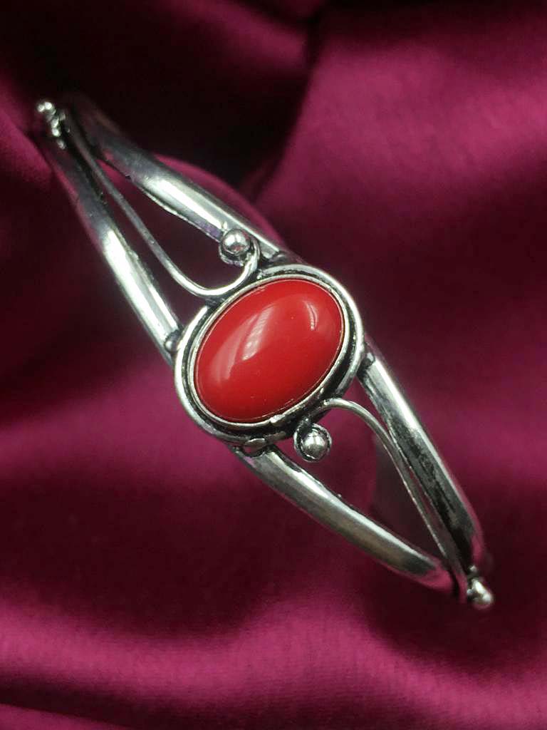 

Opalite Gemstone 925 Sterling Silver Plated Браслет-манжета ручной работы