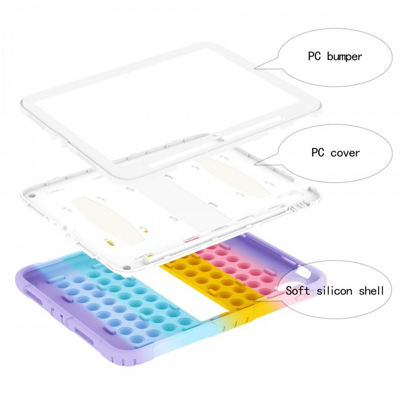 Tablet Case IPad 10th 11th Gen Pro 11 Air 5 4 Shockproof Silicone Stand Cover