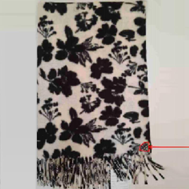 

Шарф осень и зима европейский и американский принт 2024 новый имитация кашемира мужской и женский шаль утолщенный теплый и холодостойкий шарф 65*190cm