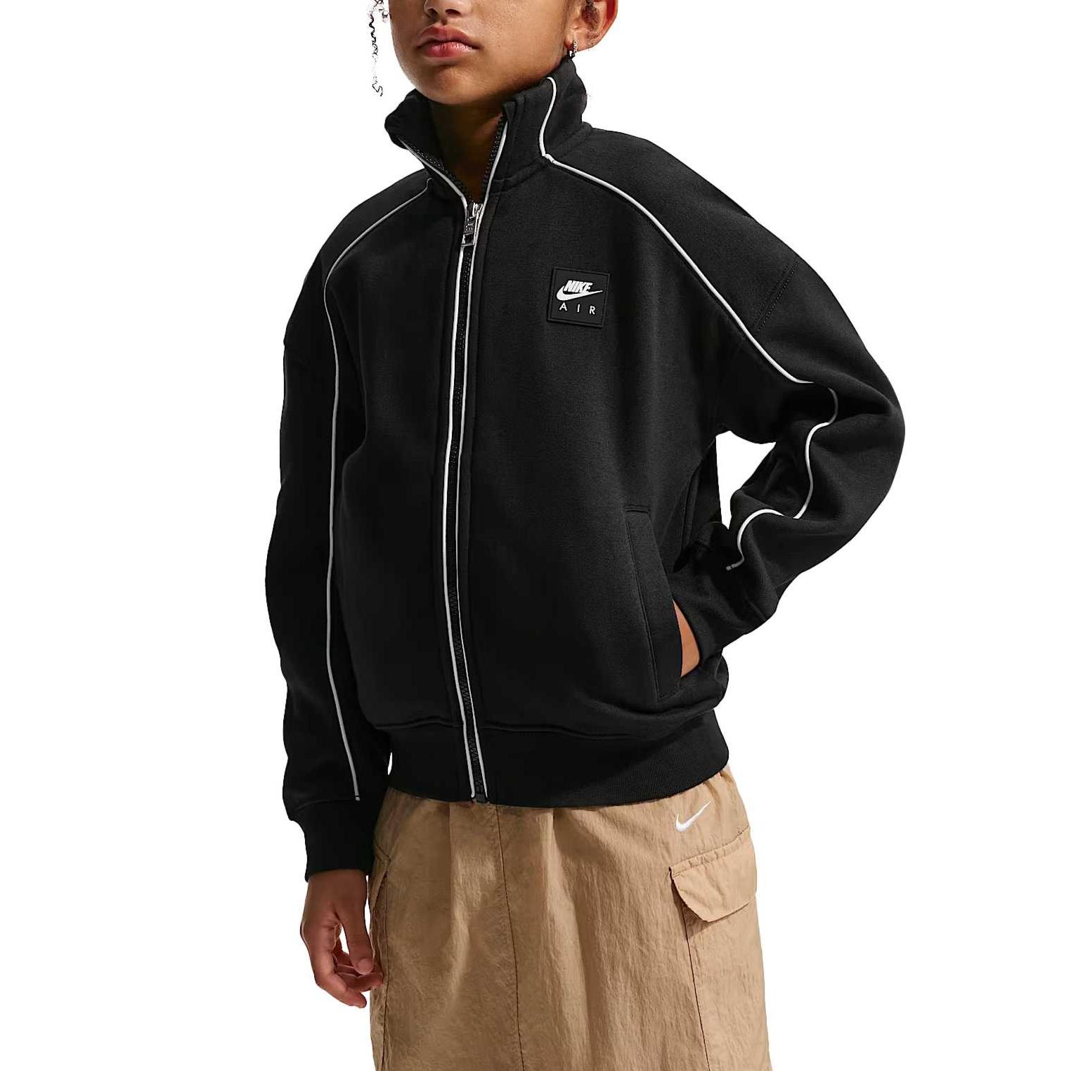 Nike Kids Jackets Stand Collar Moderate II7348-010 L