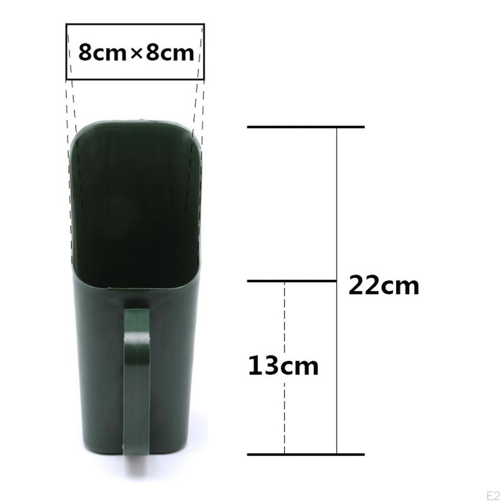Portable Garden Bucket Shovel Fish Tank Sediment Cleaning for Flower Planting