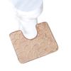 Toilet Door Mat Carpet Mat Toilet Floor Mat U-shaped Floor Mat Water Resist Mat Toilet Bathroom Moisture-wicking Non-slip Mat