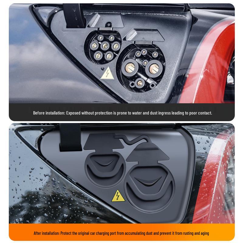 Tesla Model Y 3 Charging Port Waterproof Protective Cover - Refresh Version Accessories