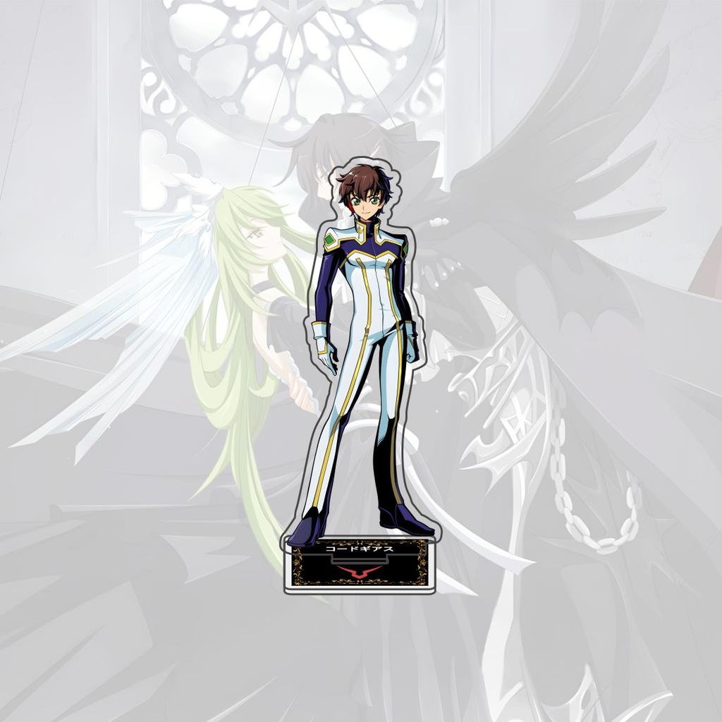 Anime Code Geass: Lelouch of the Rebellion 15 cm acrylic character Lelouch C.C standing model desktop decoration fan gift