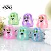 Ghost Fidget Toys 1/5Pcs Mini Halloween Squeeze Toy, Glitter Stress Relief Kids Adults Sensory Ball Party Favors for