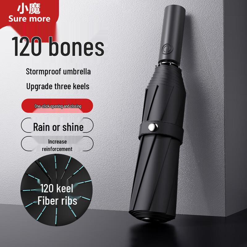 

Полностью автоматический большой ветрозащитный складной зонт от солнца/дождя