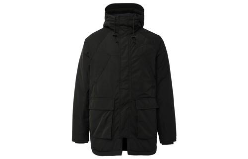 Nike Club Therma-FIT Logo Embroidered Comfortable Warm Hooded Jacket L чёрный